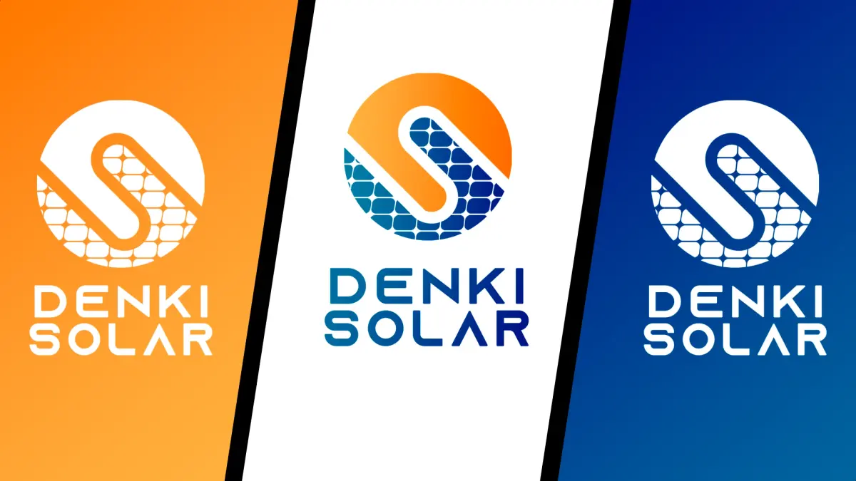 Denki Solar — identidade visual para empresa de energia solar